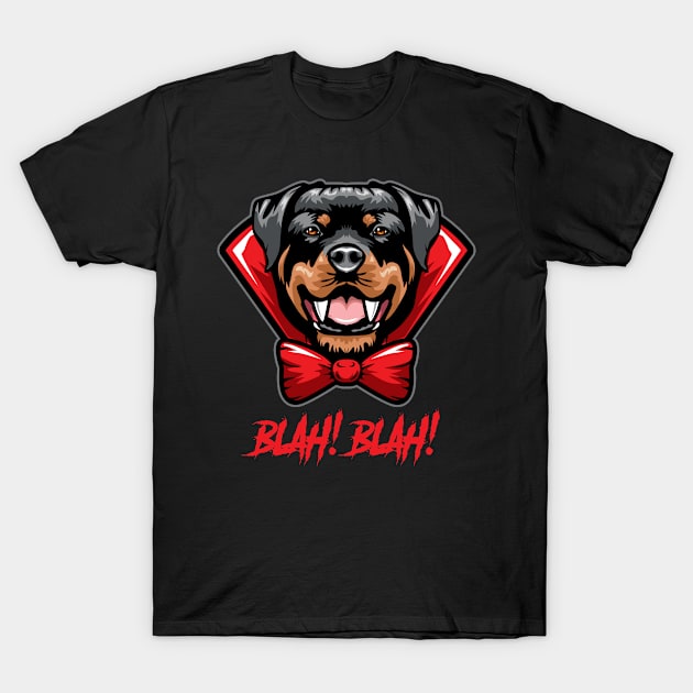 Rottweiler Halloween Vampire T-Shirt by IPRINT